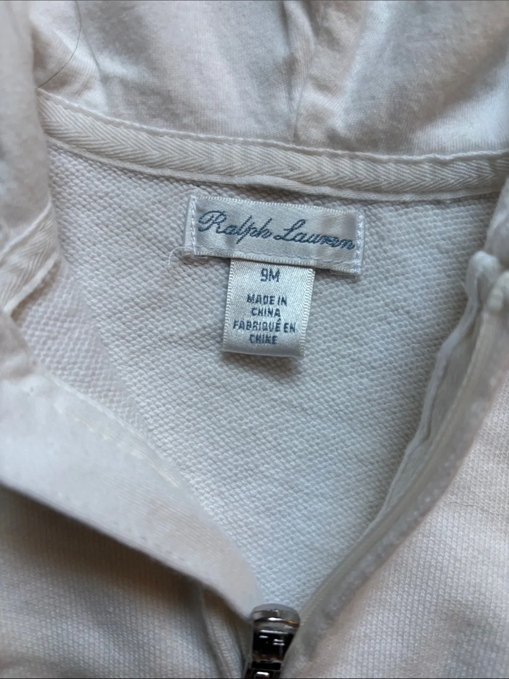 Ralph Lauren Girls' Hooded Zip Sweatshirt